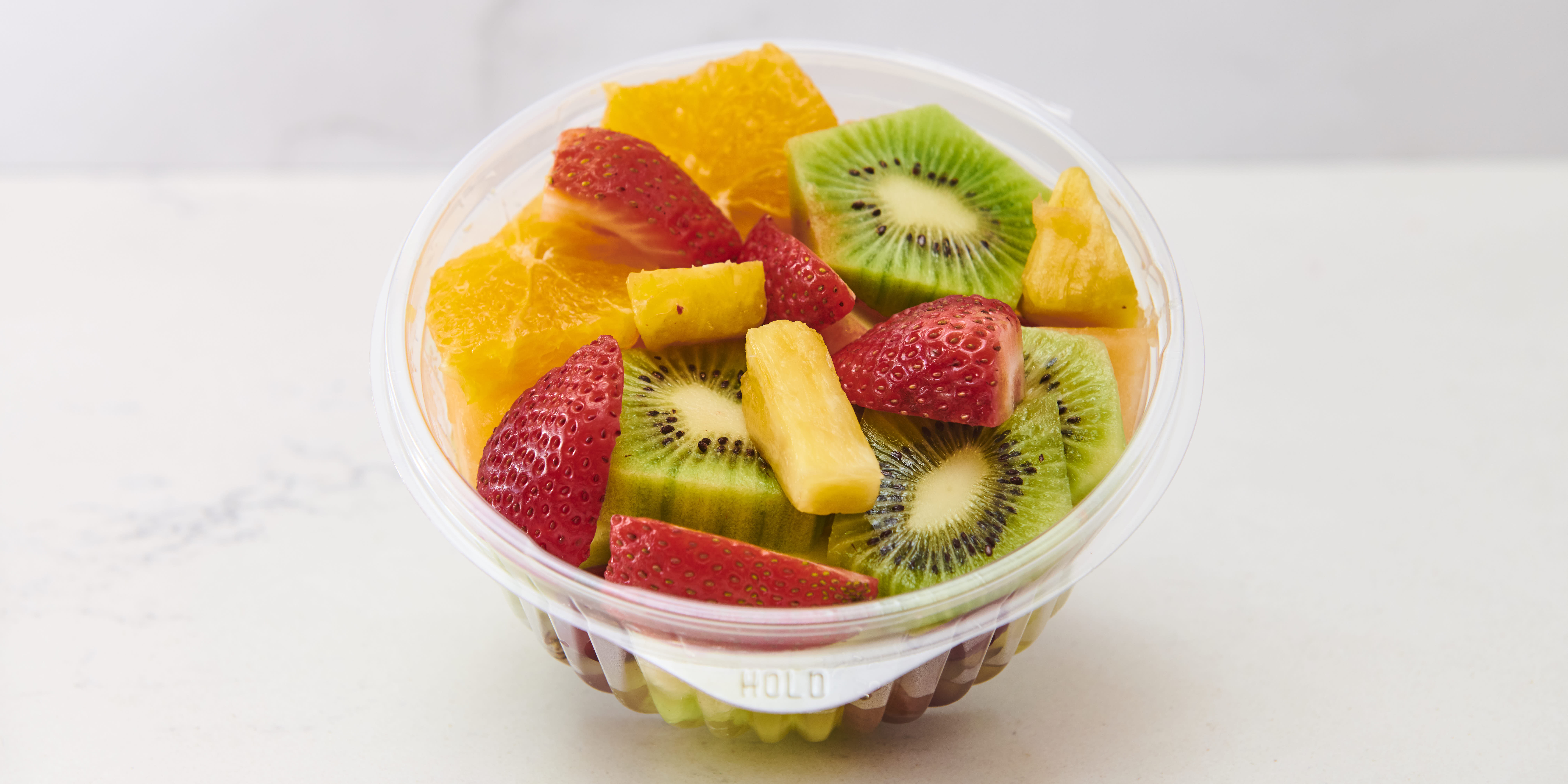 Order Freshly Sliced Seasonal Fruit food online from Pick a Bagel store, New York on bringmethat.com