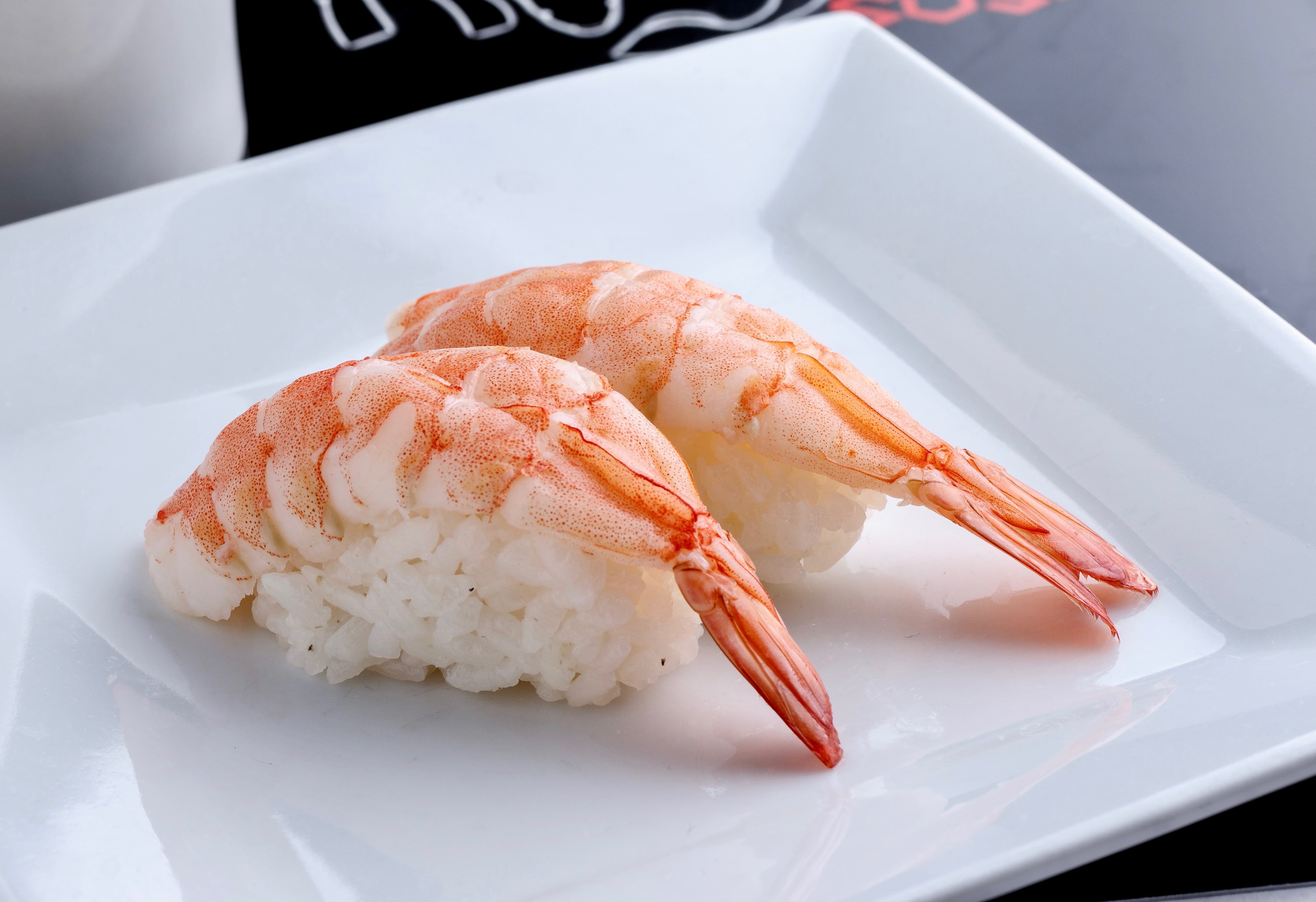 Order 2 Pieces Ebi Sushi food online from Koi Japanese Sushi Bar & Lounge store, Beaumont on bringmethat.com