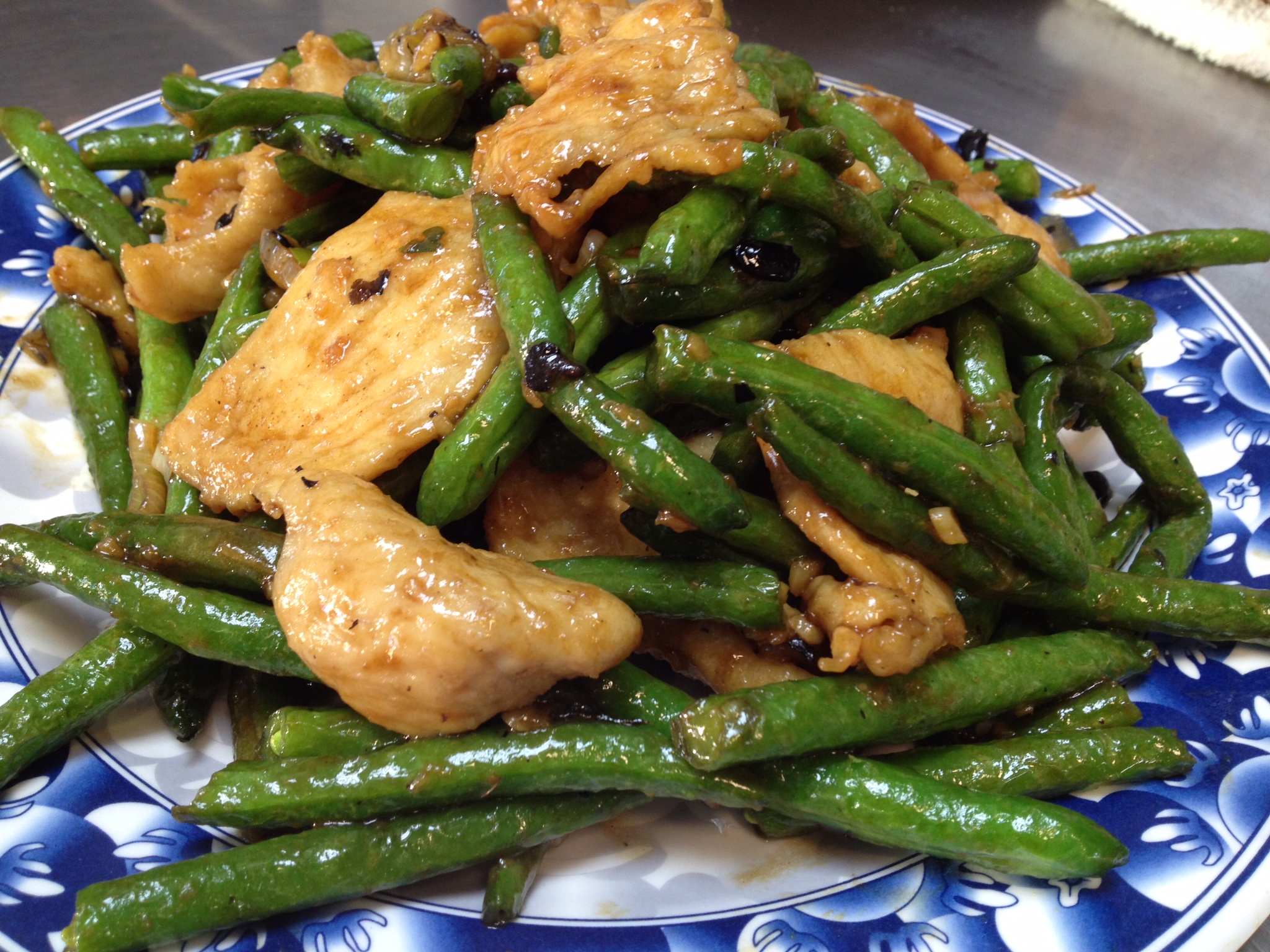 Order String Bean Chicken food online from China A Go Go store, Las Vegas on bringmethat.com