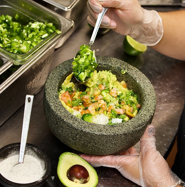 Order Fresh Made Guacamole food online from Totopo Mexican Kitchen And Bar store, Pittsburgh on bringmethat.com