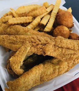 Order 2 Piece Whiting Dinner food online from Jen Fish Fry store, Fayetteville on bringmethat.com