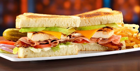Order Meridian Club Sandwich food online from Cafe Meridian & Catering store, Durham on bringmethat.com