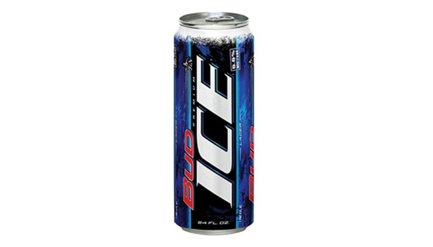 Order Bud Ice 25 oz Can food online from Village Liquor store, Lancaster on bringmethat.com