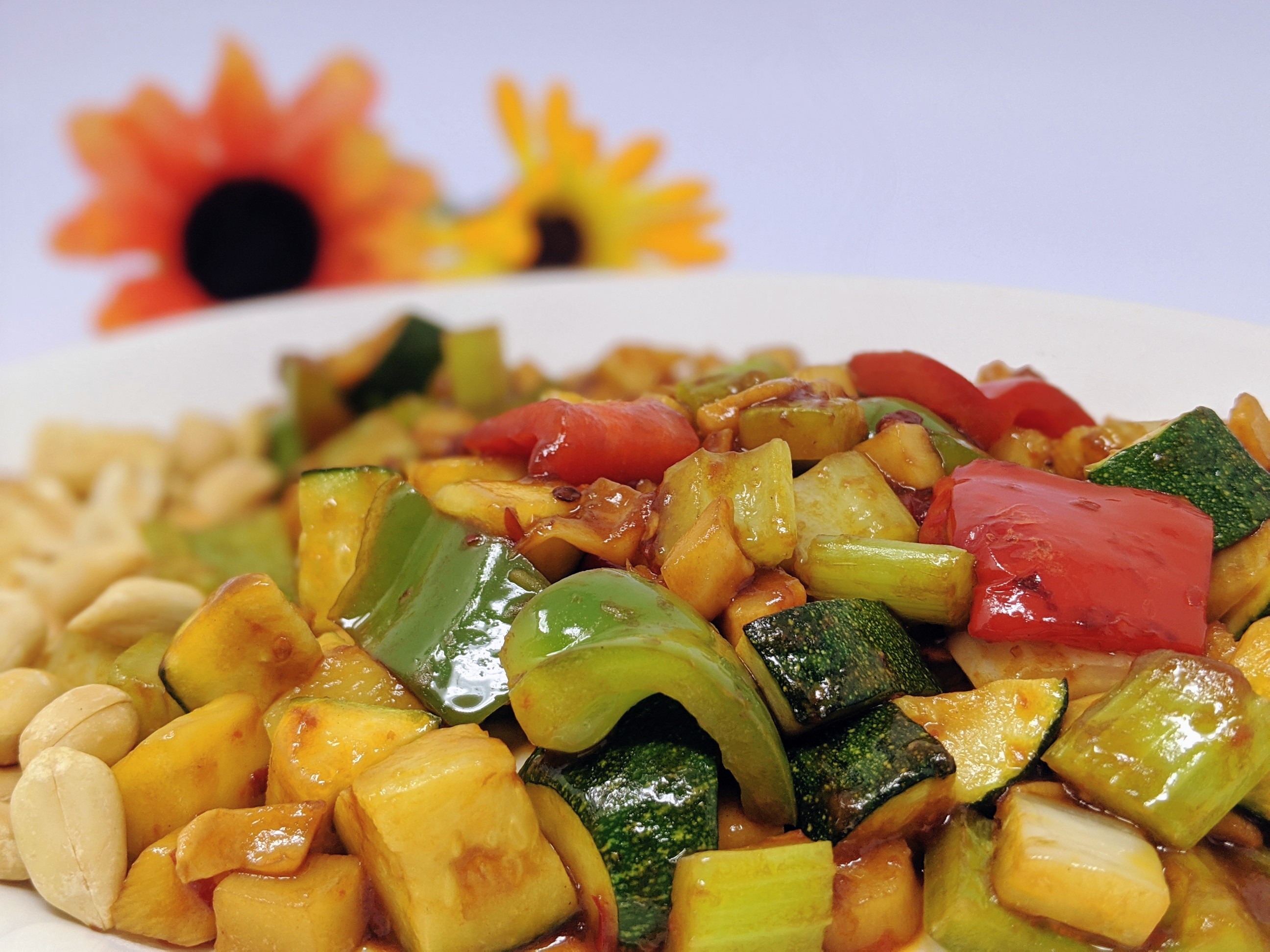 Order Kung Pao Vegetables food online from Sunflower store, Hayward on bringmethat.com