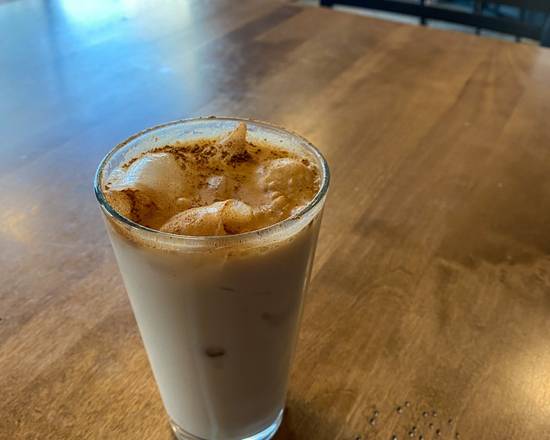 Order Iced Chai food online from Black Coffee And Waffle Bar store, Fargo on bringmethat.com