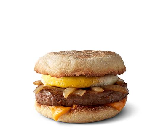 Order Steak Egg McMuffin food online from Mcdonald's® store, PITTSBURGH on bringmethat.com