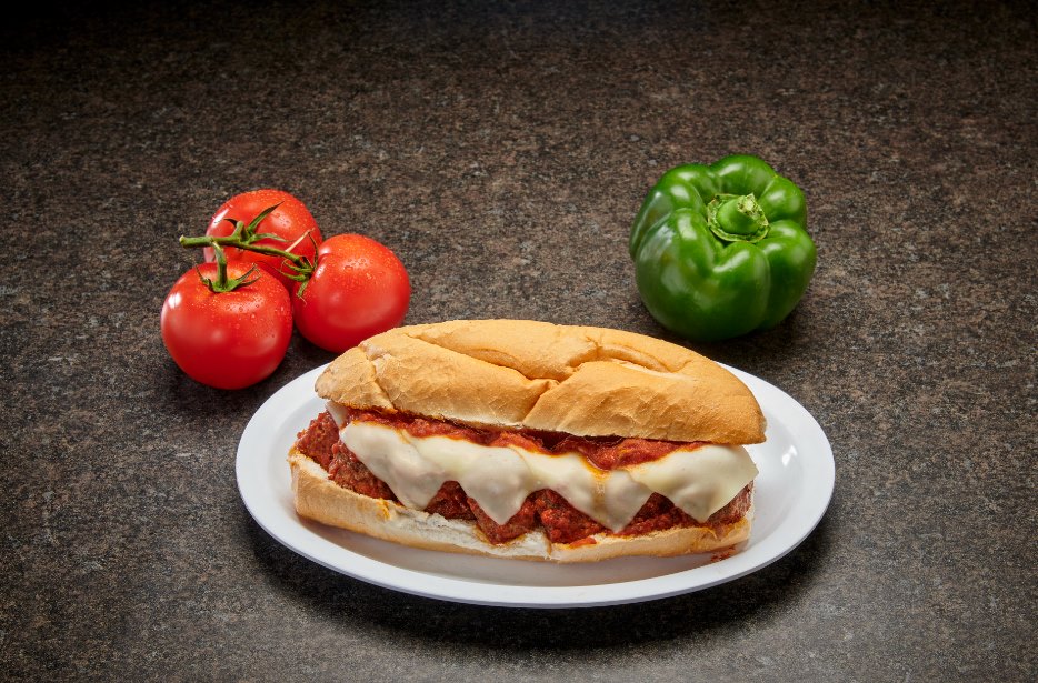 Order Meatball and Cheese Sandwich food online from Imo's Pizza store, St. Louis on bringmethat.com