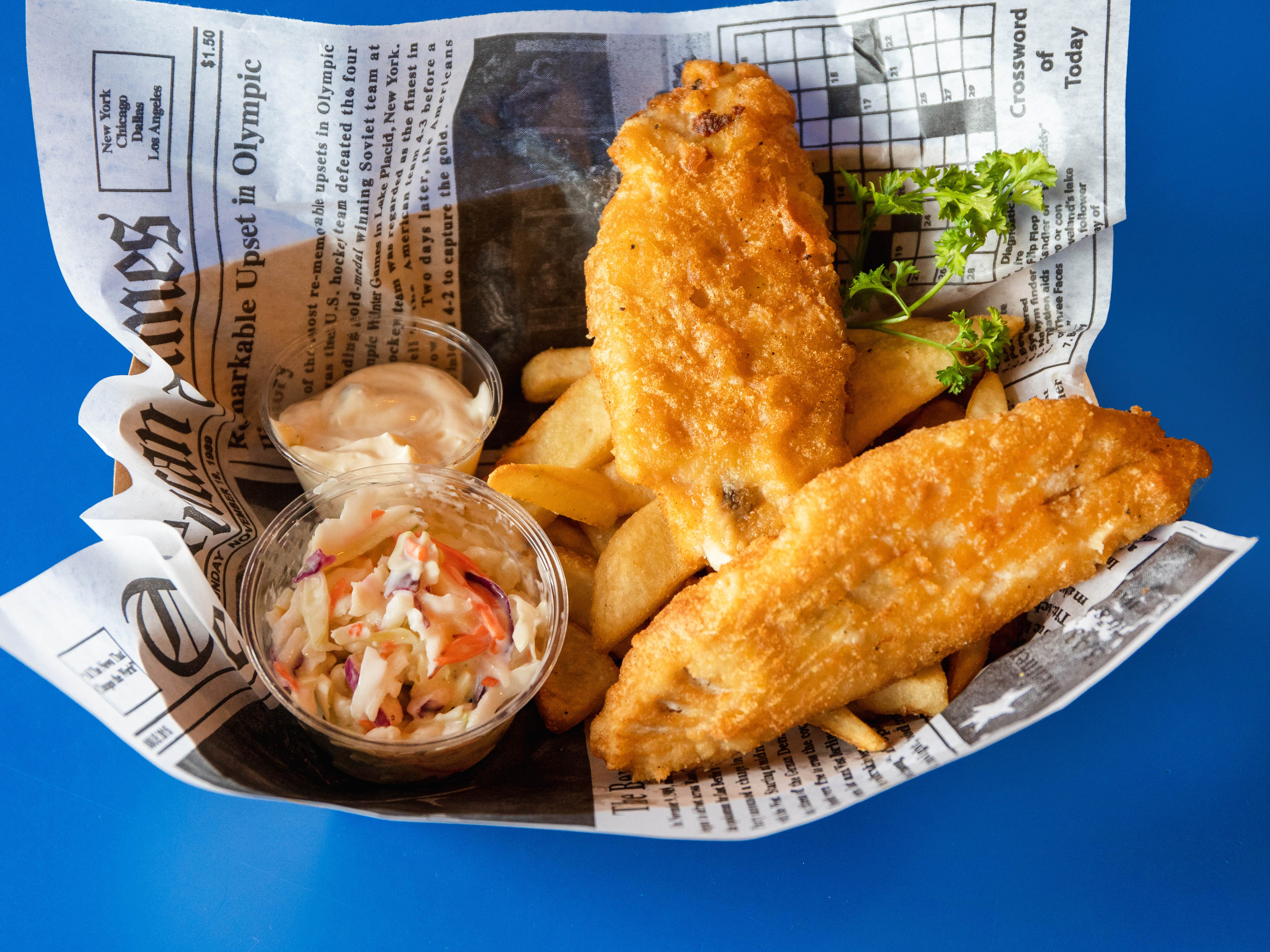 Order Scott's Fish and Chips food online from London Fish & Chips store, San Bruno on bringmethat.com