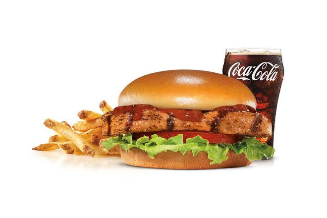 Order BBQ Grilled Chicken Combo food online from Hardee's store, Picayune on bringmethat.com