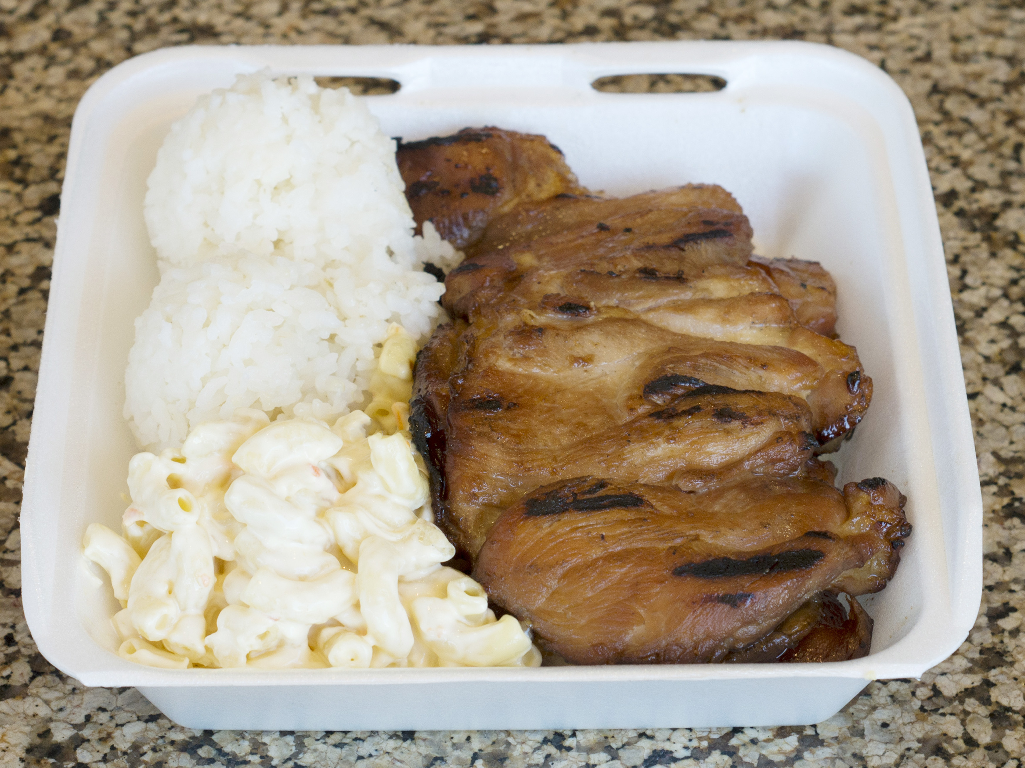 Order Regular Grilled BBQ Chicken Platter food online from L&L Hawaiian Bbq store, San Diego on bringmethat.com