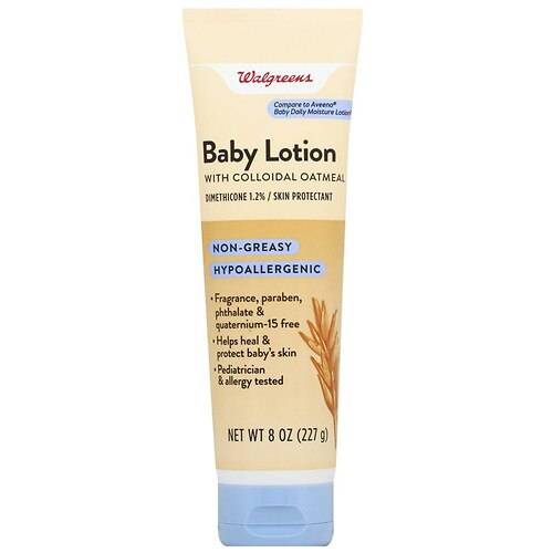 Order Walgreens Baby Lotion with Colloidal Oatmeal - 8.0 oz food online from Walgreens store, FAIRBANKS on bringmethat.com