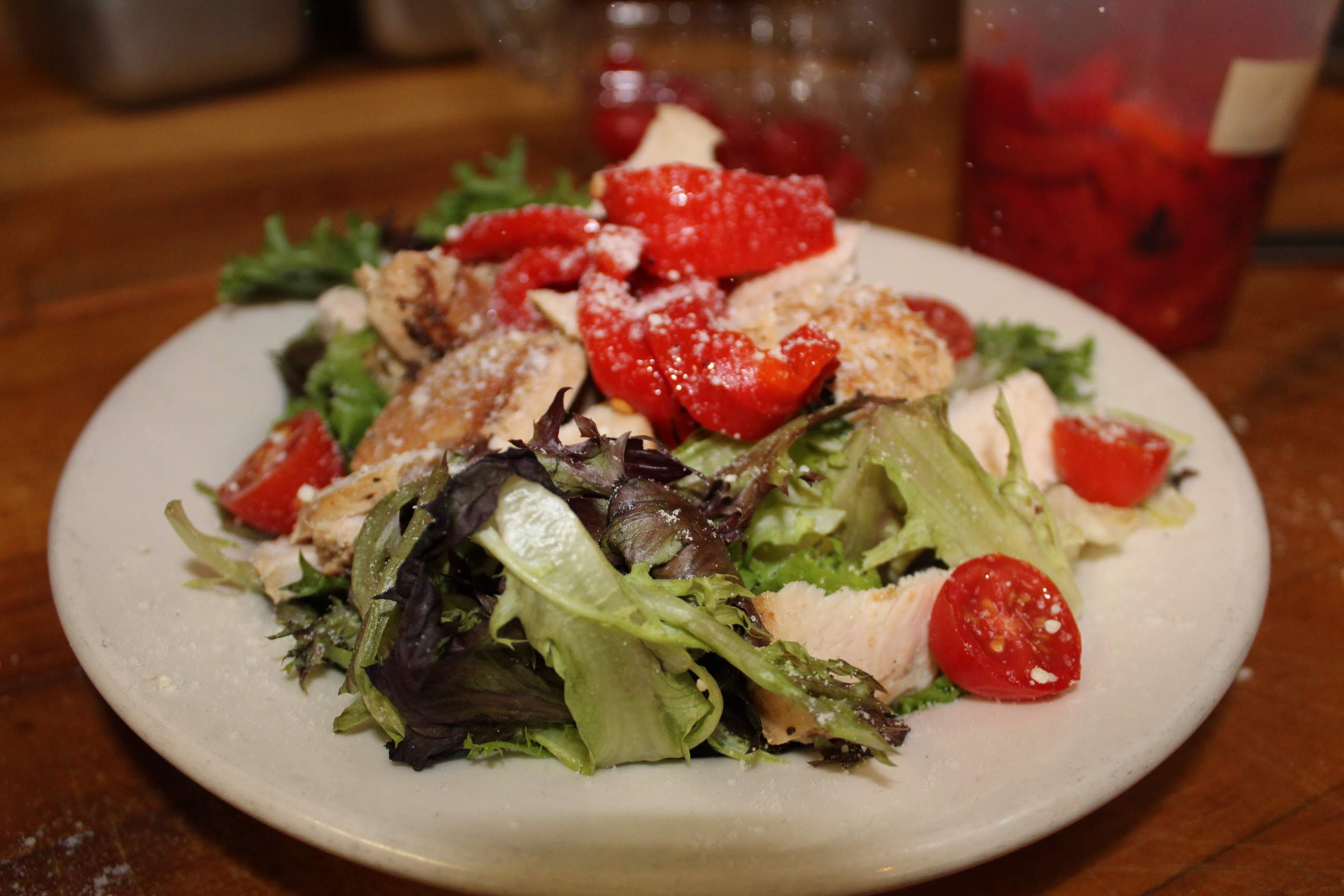 Order Grilled Chicken Caesar Salad food online from Steve Place store, Newington on bringmethat.com