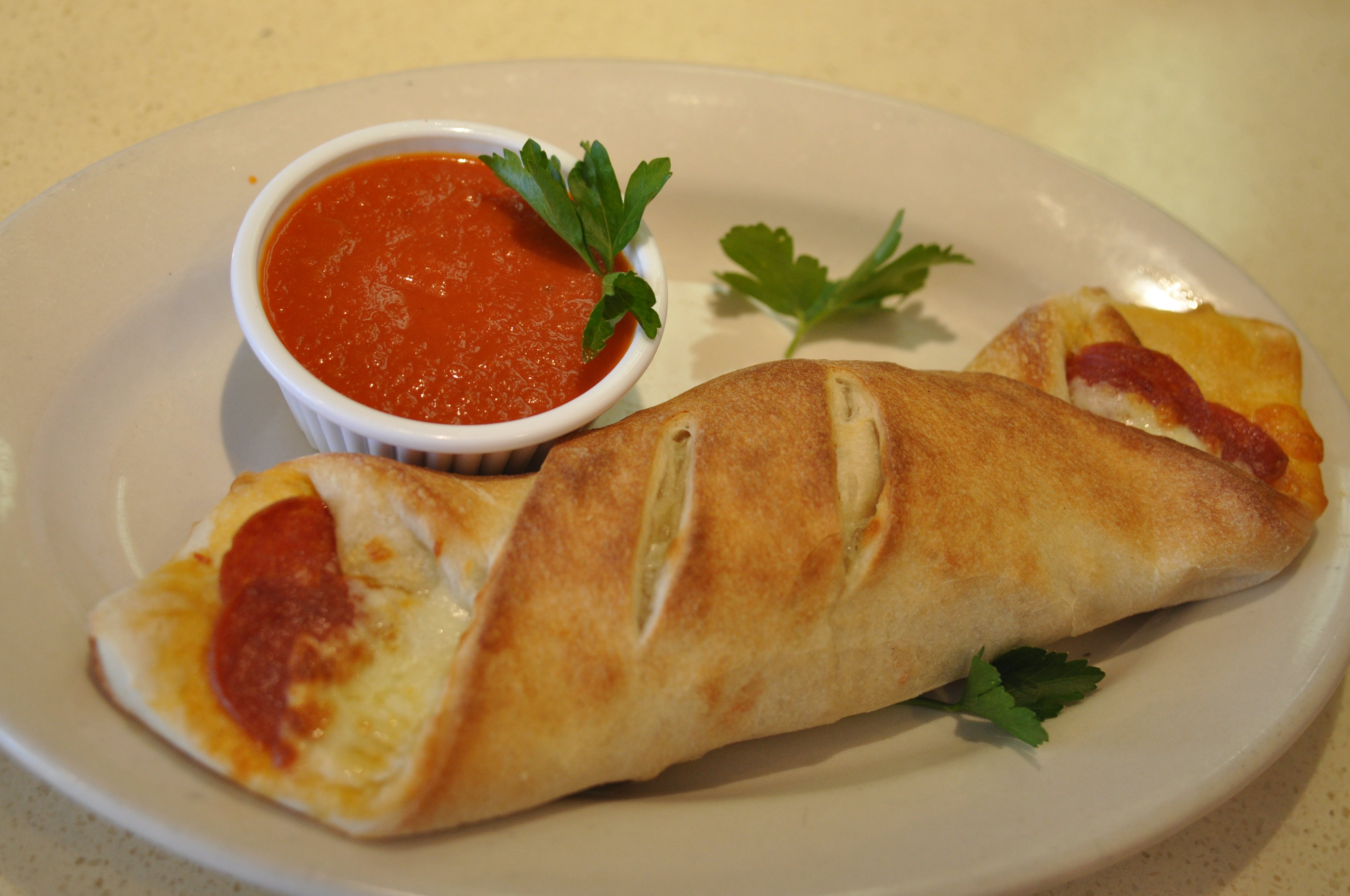 Order Pepperoni Roll - Roll food online from Giacomo's Pizza store, Poughkeepsie on bringmethat.com