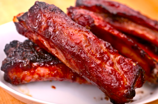 Order 4 BBQ Spare Ribs food online from Gourmet Cajun Seafood & Grill store, Allentown on bringmethat.com