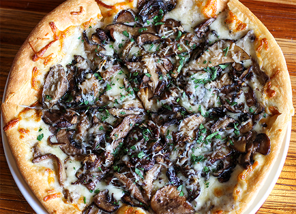 Order Wild Funghi Pizza food online from Gravity Taphouse Grille store, Grand Rapids on bringmethat.com
