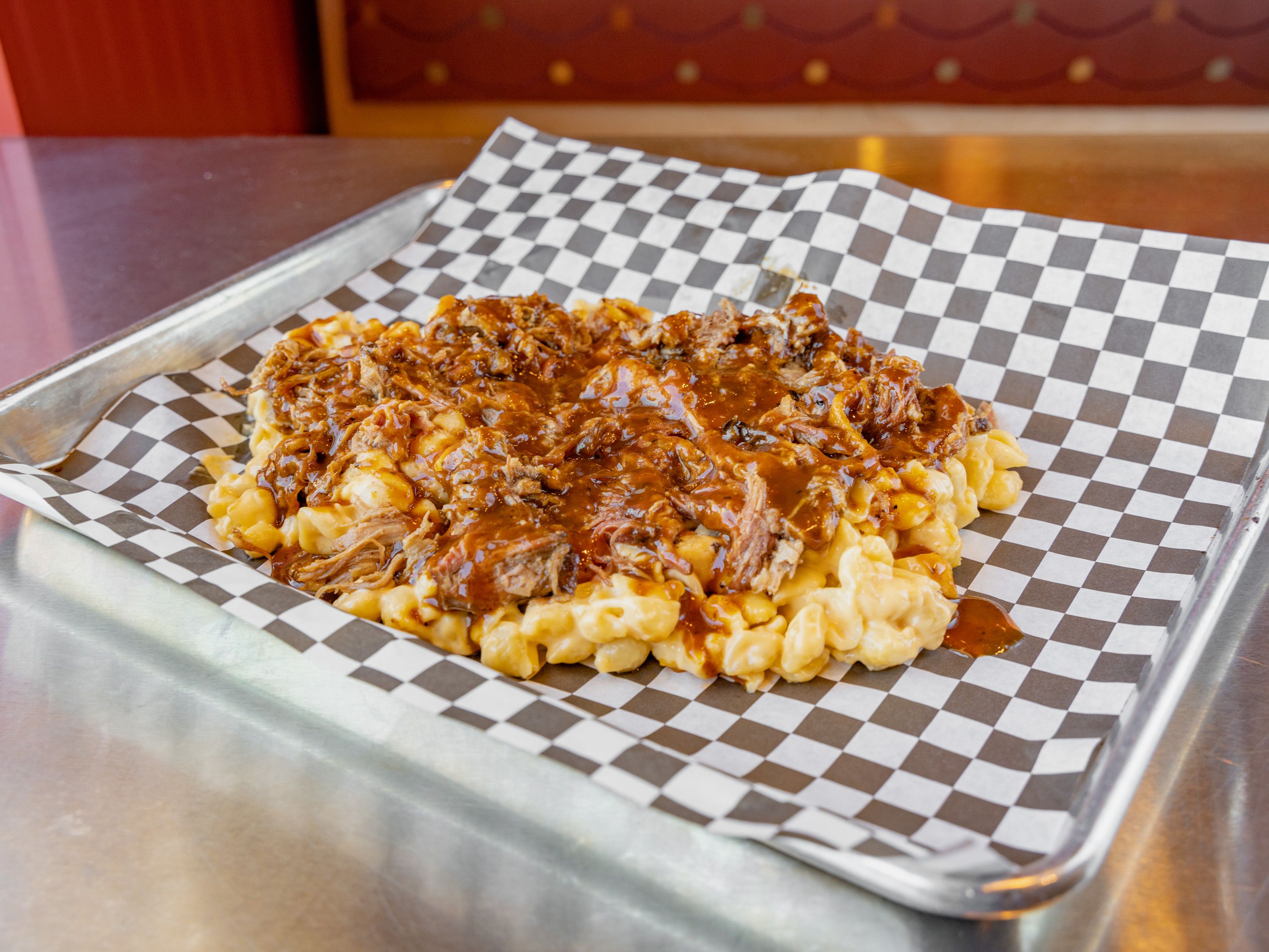 Order Loaded Mac and Cheese food online from The Smoke N Pig Bbq store, Lansing on bringmethat.com