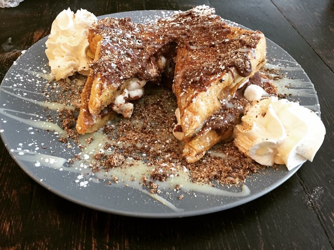 Order Smore' s Stuffed French Toast food online from Geppetto Cafe store, Pittsburgh on bringmethat.com