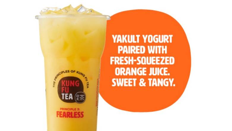 Order Yogurt Orange food online from Kung Fu Tea store, Media on bringmethat.com