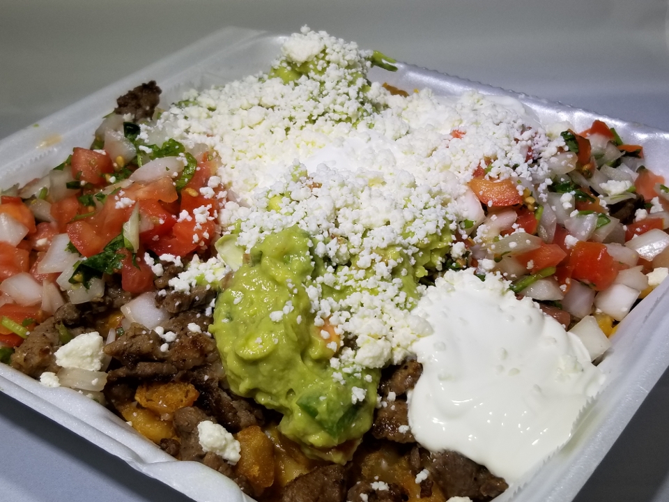 Order Carne Asada w/ Fries- food online from Tacorito store, Hightstown on bringmethat.com
