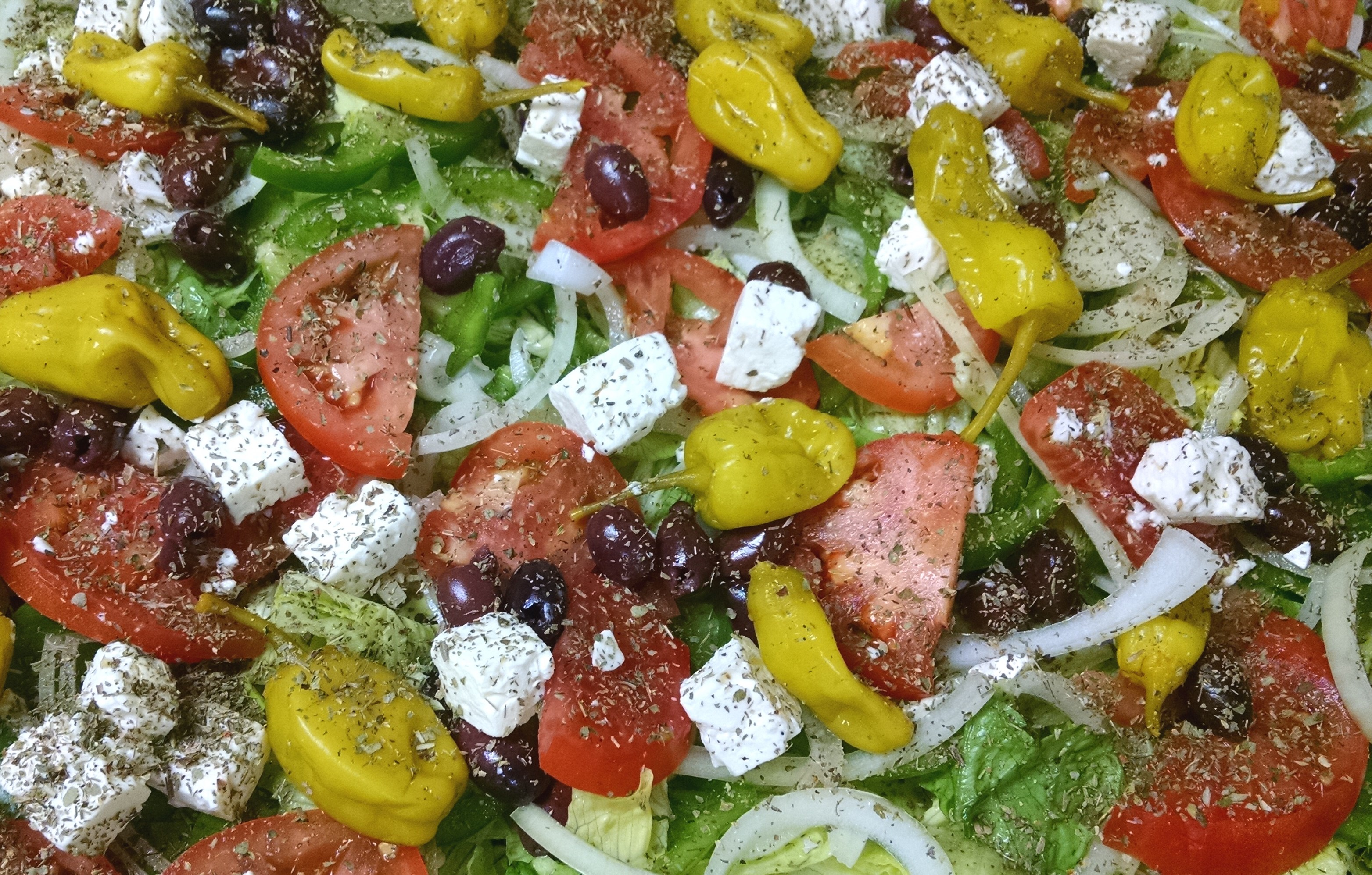 Order Greek Salad food online from Kojak store, Cary on bringmethat.com