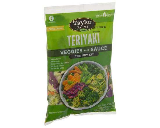 Order Taylor Farms · Teriyaki Stir Fry Kit (12.5 oz) food online from Winn-Dixie store, Birmingham on bringmethat.com