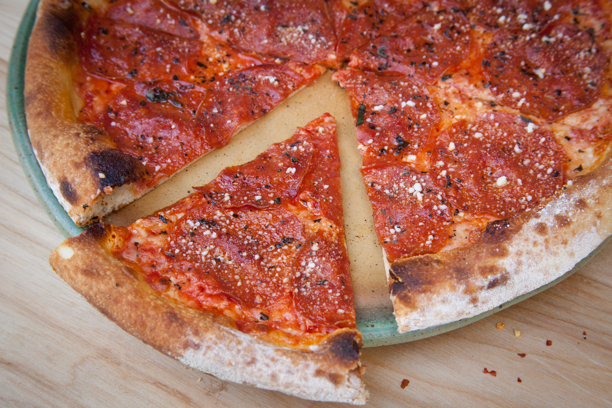 Order Classic Pepperoni Pizza food online from Spin! Pizza store, Papillion on bringmethat.com