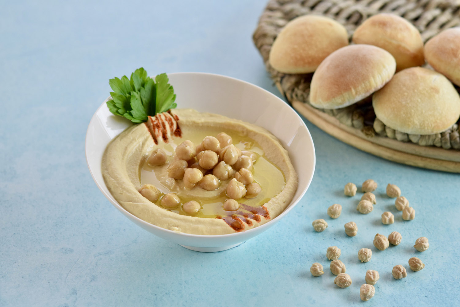 Order Hummus Dip food online from Andalous Mediterranean Buffet store, Richardson on bringmethat.com
