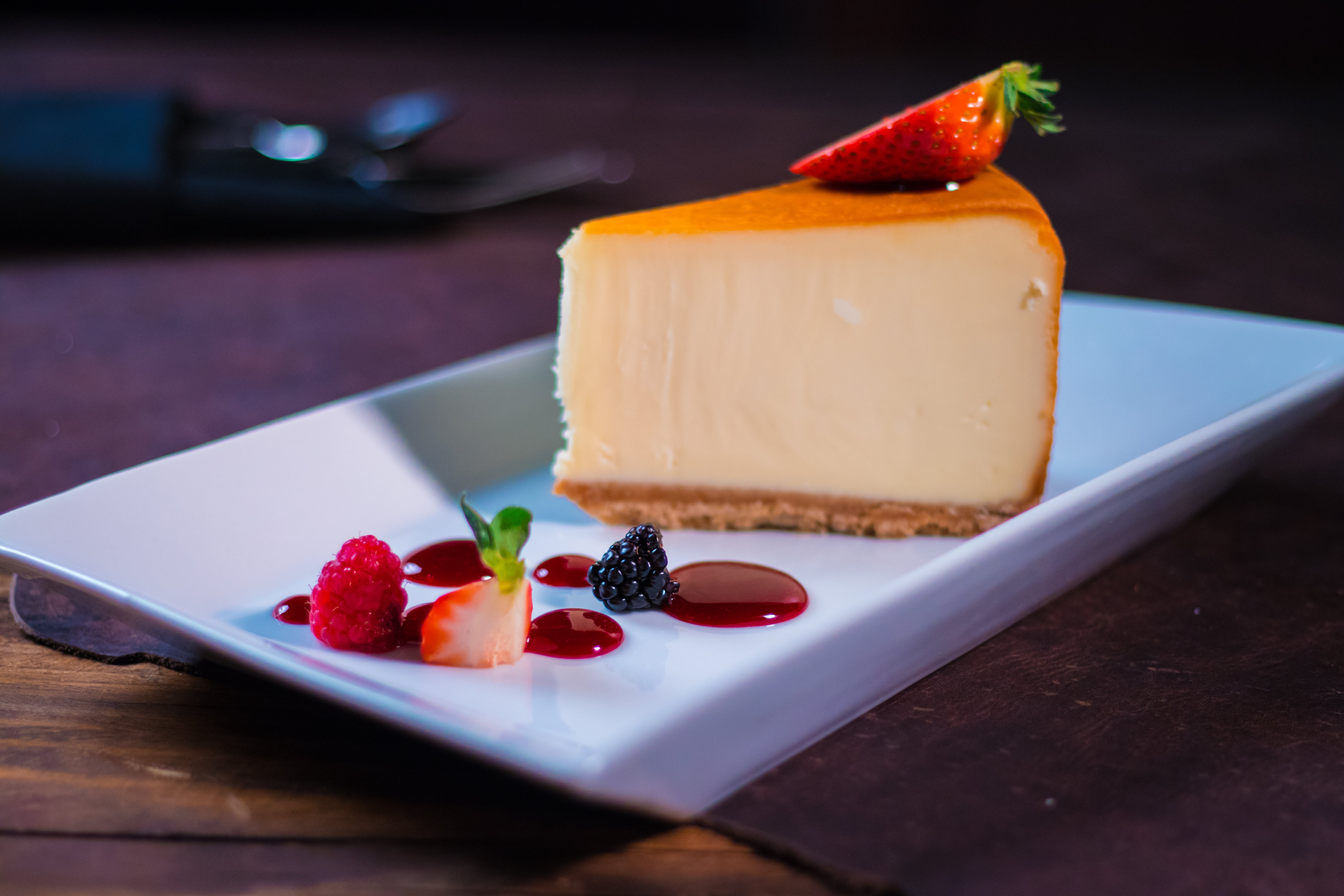 Order New York Cheesecake food online from Great American Steakhouse store, El Paso on bringmethat.com