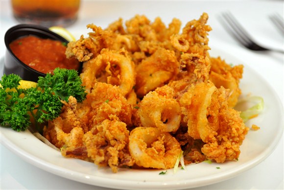Order Spice Crispy Calamari food online from Spice Bowl by New York Ayurveda store, New York on bringmethat.com