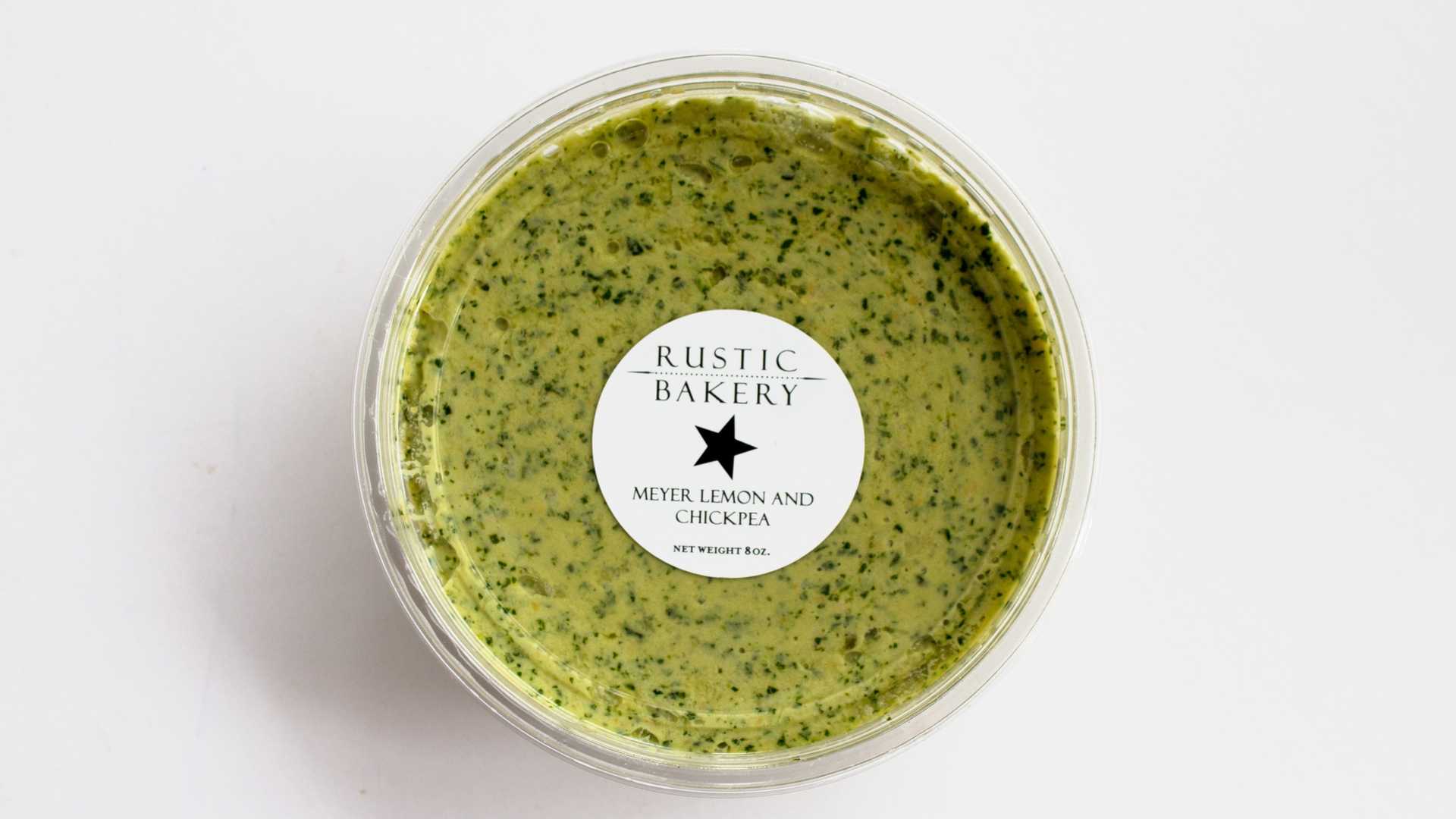 Order Meyer Lemon and Chickpea Spread, 8 oz. food online from Rustic Bakery store, Larkspur on bringmethat.com