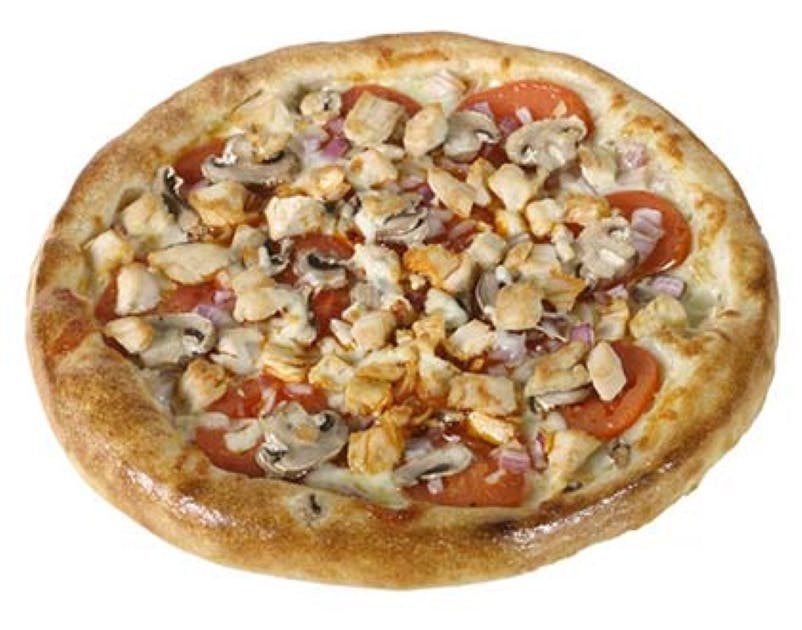Order Buffalo Chicken Pizza - Personal 7'' (4 Slices) food online from Crispy Crust store, Los Angeles on bringmethat.com