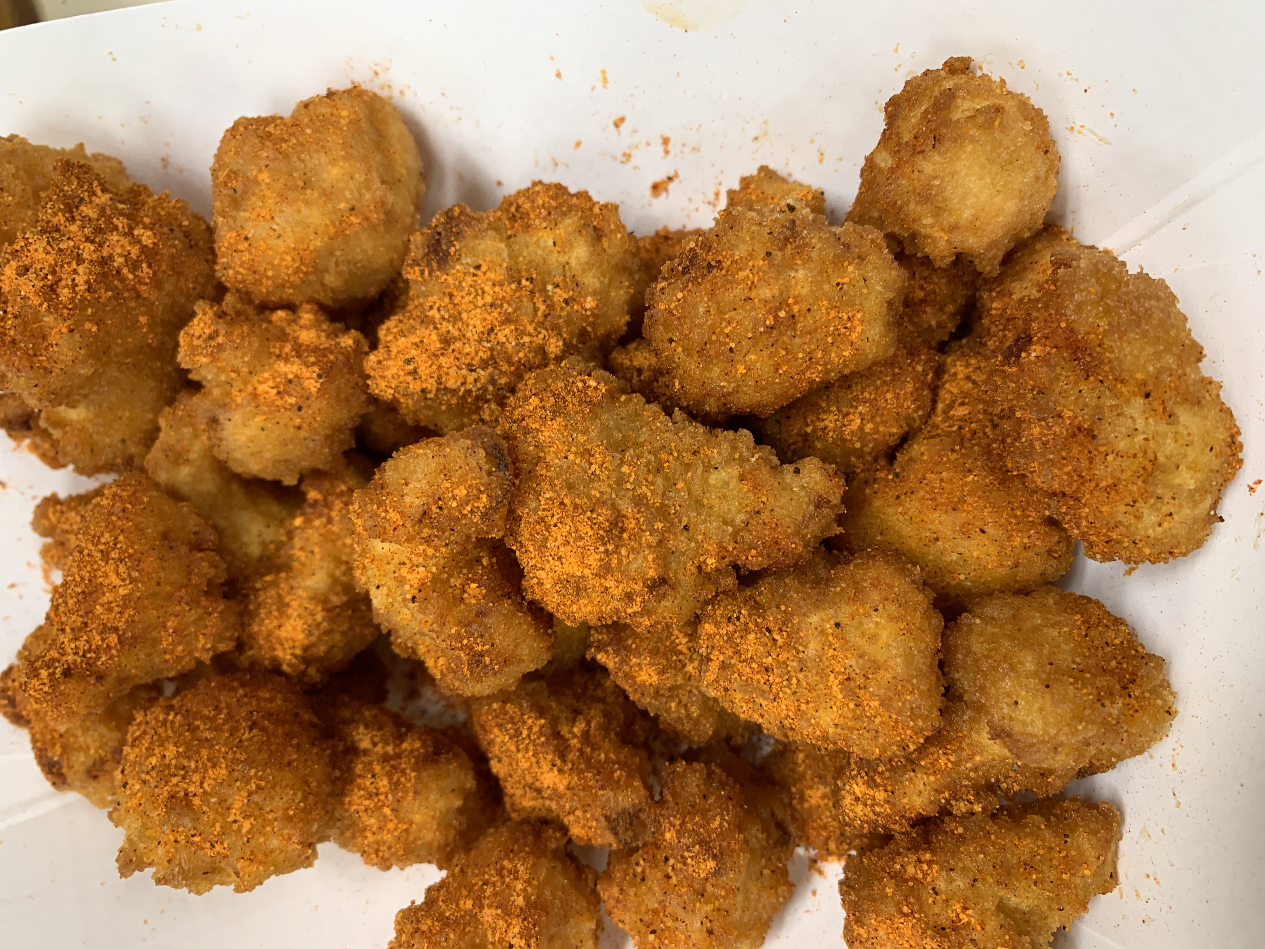 Order Fried Cauliflower and Cheddar (spicy) food online from Bj Roasters store, Millville on bringmethat.com