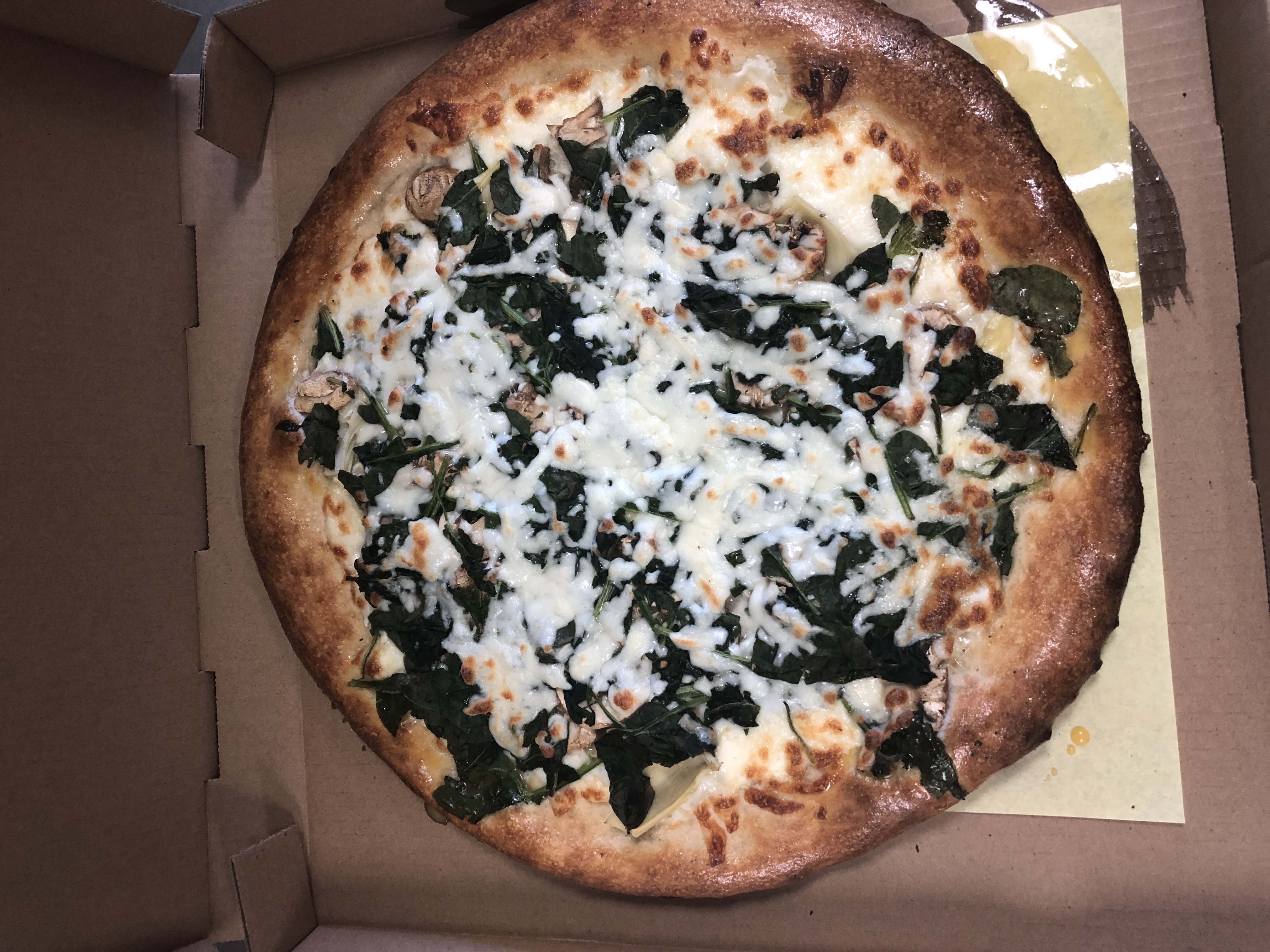 Order 12" Greek Pizza food online from Manhattan Pizza store, Las Vegas on bringmethat.com