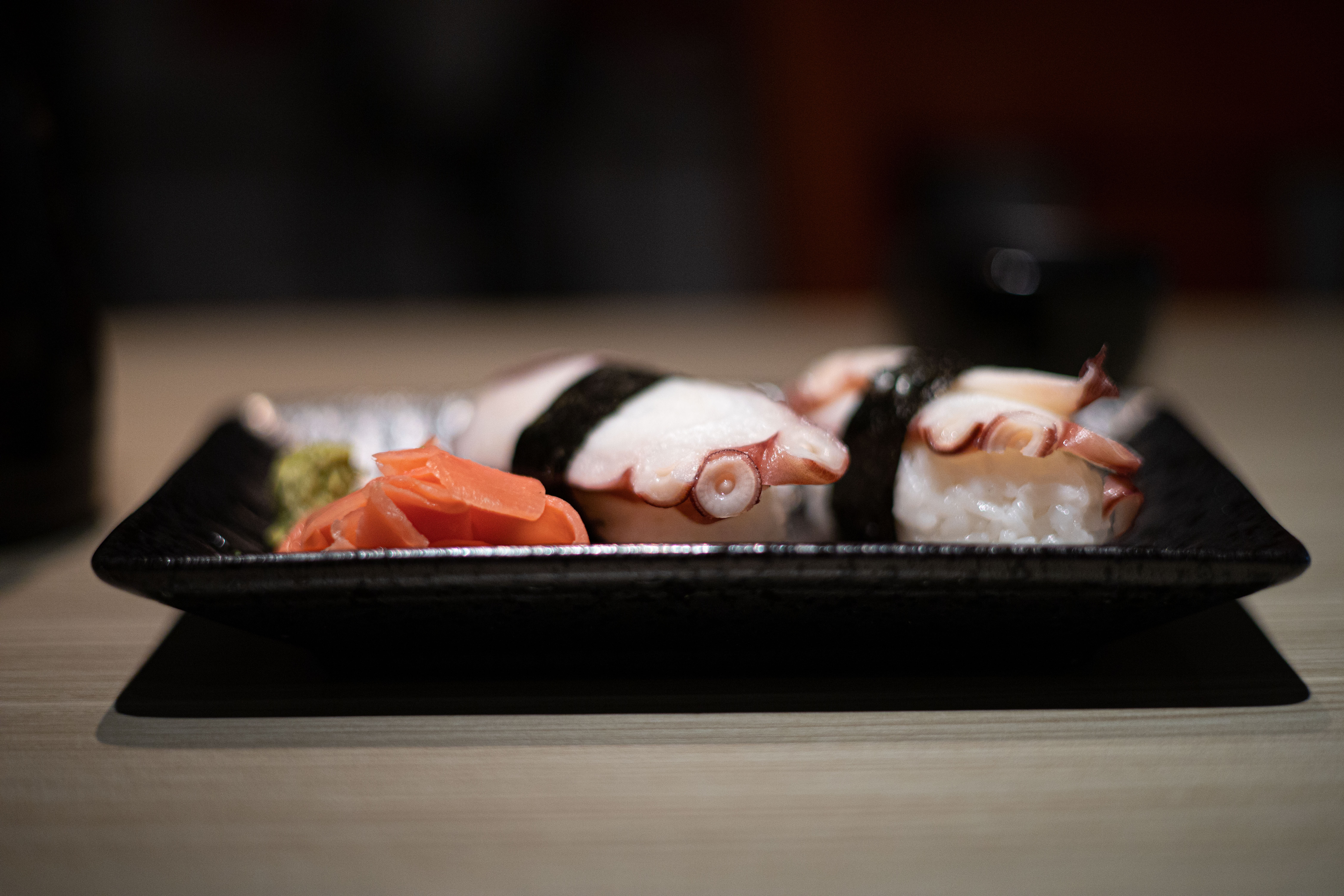 Order 1209. Tako Nigiri Sushi food online from Yama Sushi Restaurant store, San Francisco on bringmethat.com