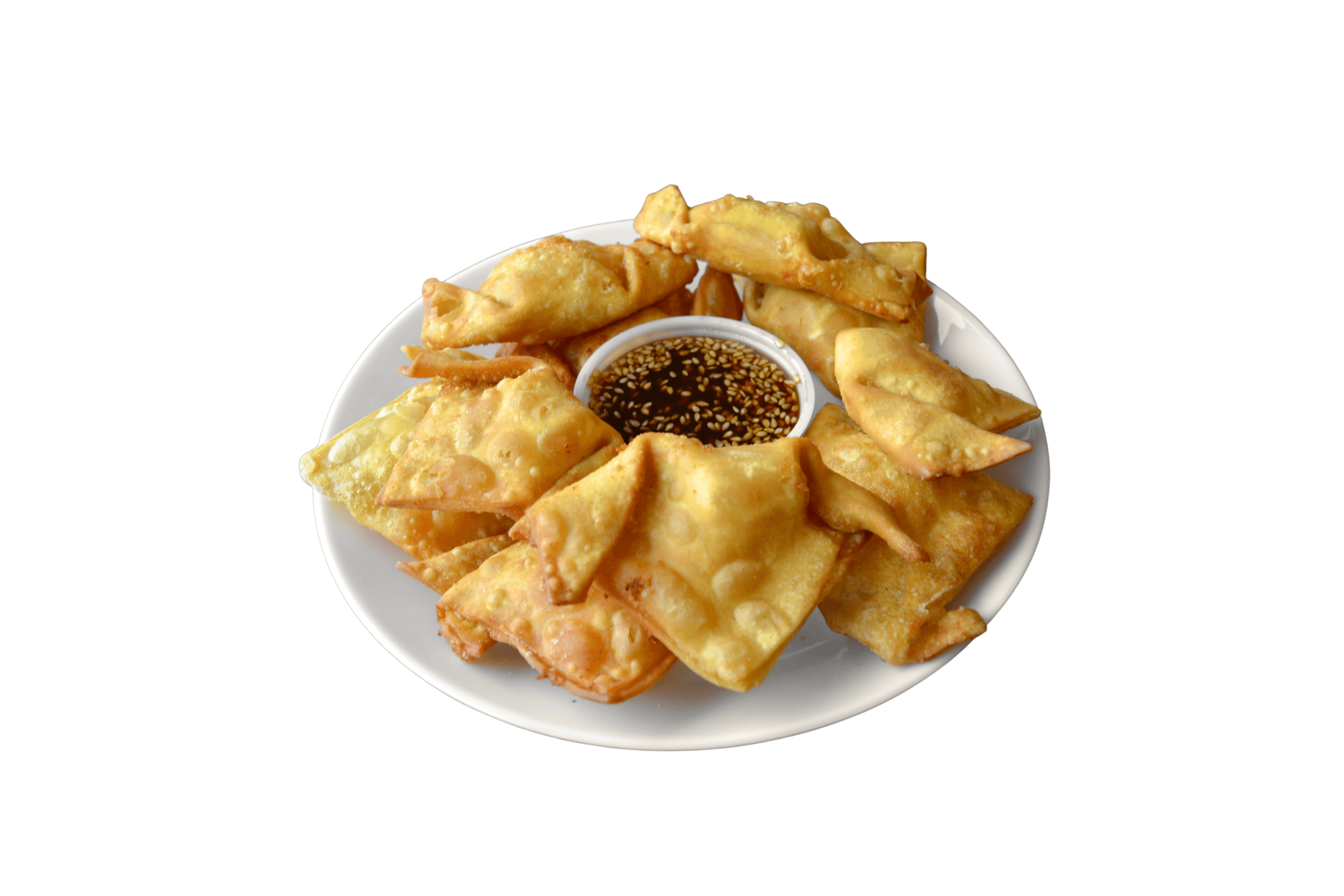 Order Fried Cheese Wontons  food online from Halal China Kitchen Plus store, Jamaica on bringmethat.com
