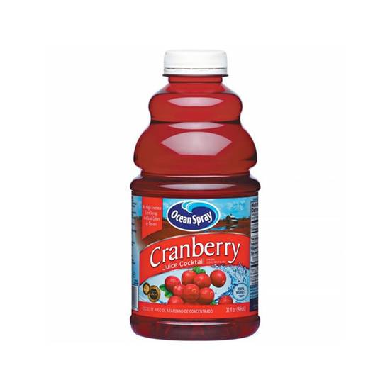 Order Ocean Spray - Cranberry 32oz food online from Pink Dot Logan Heights store, San Diego on bringmethat.com