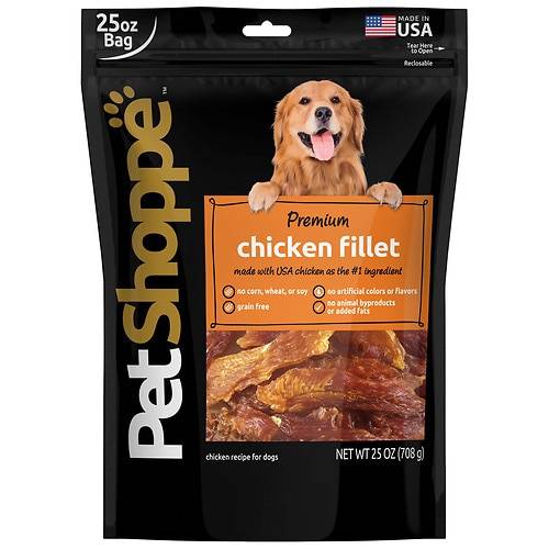 Order PetShoppe Premium Fillet Chicken - 25.0 OZ food online from Walgreens store, MAINEVILLE on bringmethat.com