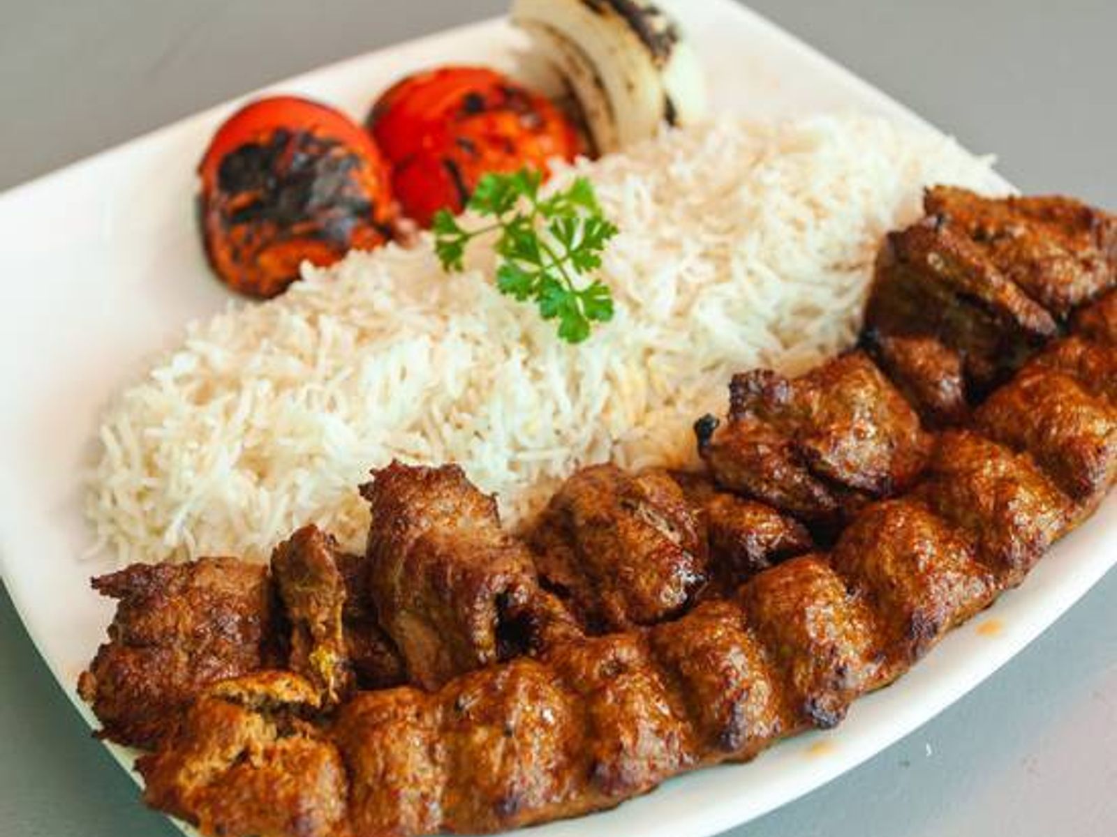 Order Soltani Kabob food online from Shalom Grill store, Los Angeles on bringmethat.com