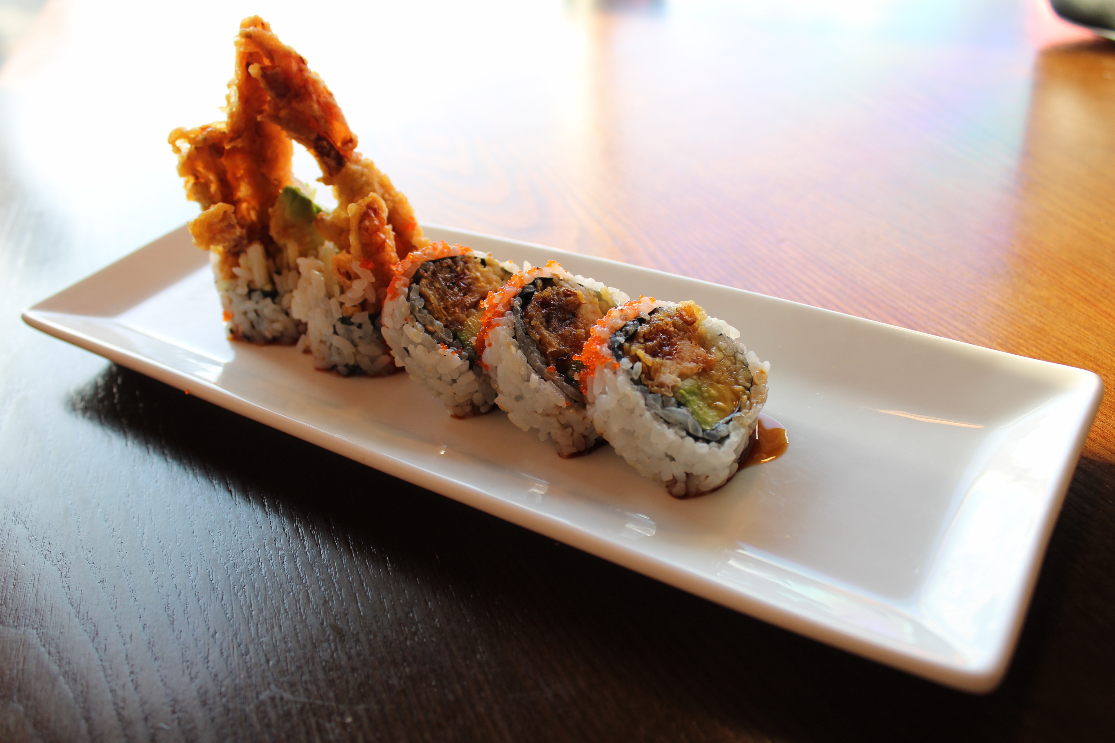 Order Spider Roll(6pcs) food online from Sushi Snob store, Jacksonville on bringmethat.com