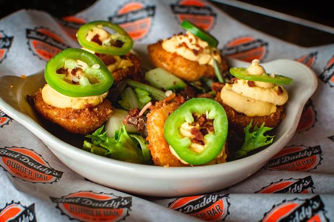 Order Not Your Mama's Deviled Eggs food online from Bad Daddy Burger Bar store, Gastonia on bringmethat.com