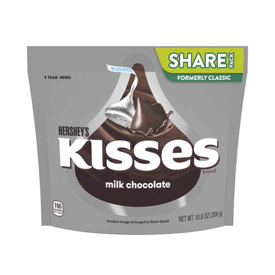 Order Hershey's Kisses Milk Chocolate Candy (10.8 oz) food online from Rite Aid store, Eugene on bringmethat.com