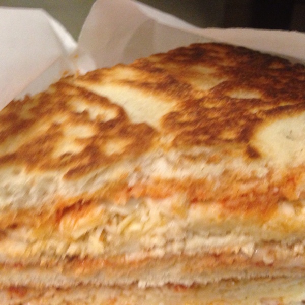 Order Chicken Parmesan Panini food online from Bellissimo pizza store, San Francisco on bringmethat.com