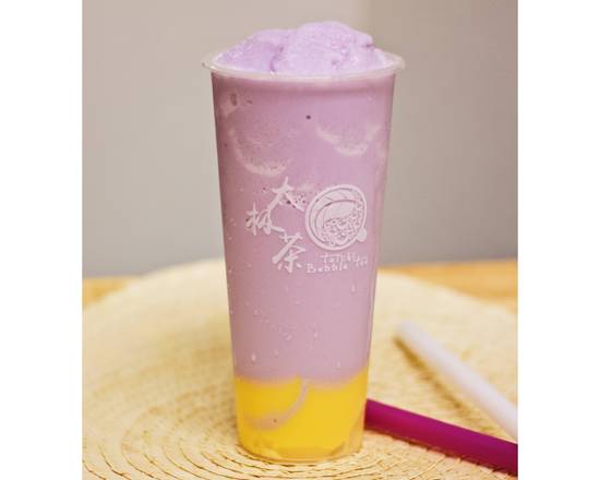 Order Taro Smoothie  ( Large Only )   food online from Tai Chi Bubble Tea store, Athens (Clarke County) on bringmethat.com