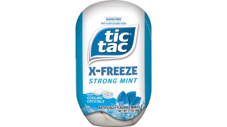 Order Tic Tac X-Freeze Sugar Free Breath Mints Strong Mint food online from Route 7 Food Mart store, Norwalk on bringmethat.com