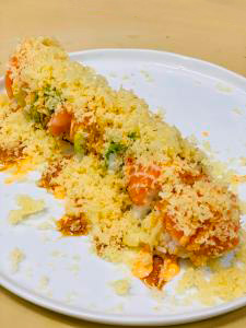 Order Crunchy Mango Roll food online from Kakuna Sushi store, Fremont on bringmethat.com