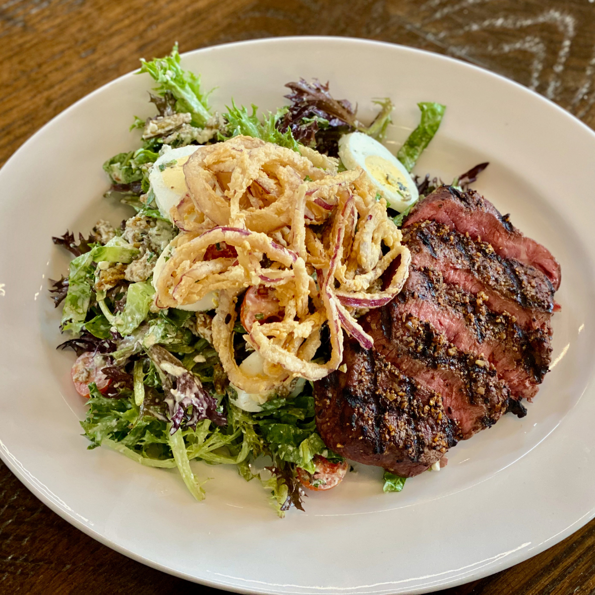 Order Steak Salad food online from Burntwood Tavern store, Canton on bringmethat.com