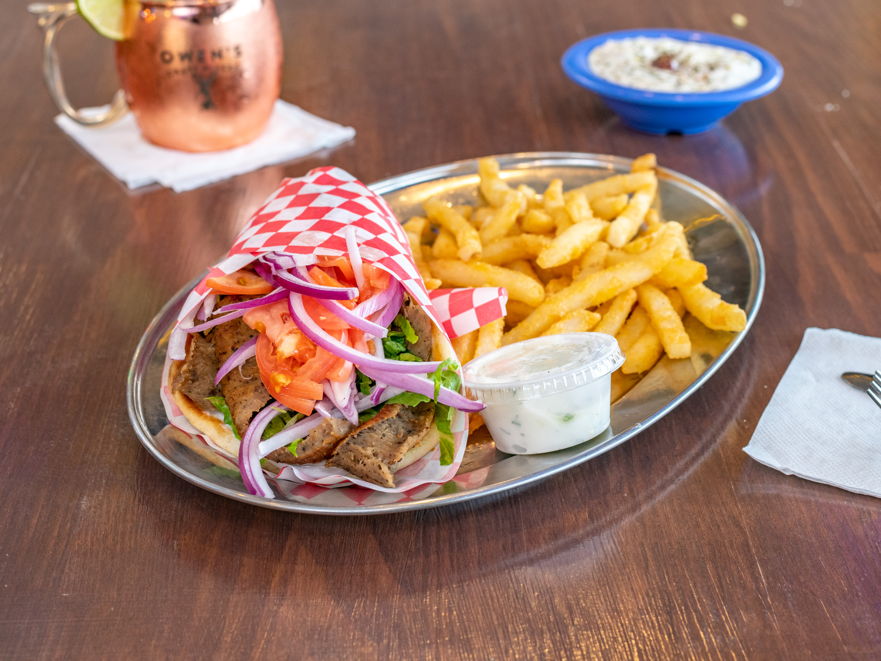 Order The Largest and Best Gyro in Town  food online from Gyro City store, Roswell on bringmethat.com