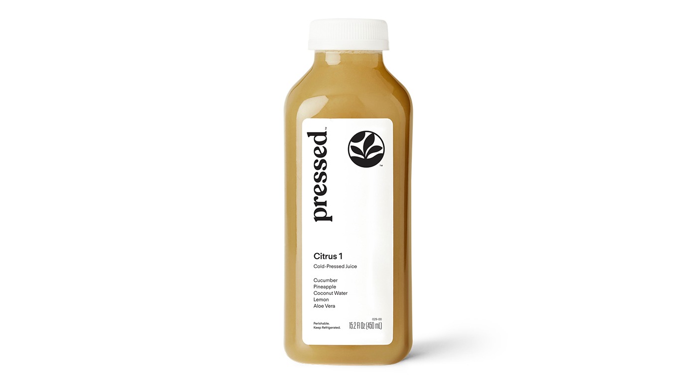 Order Citrus 1 | Cucumber Pineapple Juice food online from Pressed store, Beverly Hills on bringmethat.com