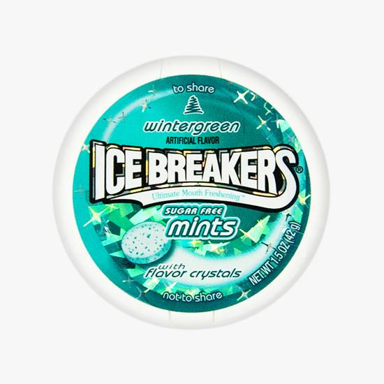 Order Ice Breakers Wintergreen Sugar Free Mints food online from Tucker Market & Deli store, Torrance on bringmethat.com
