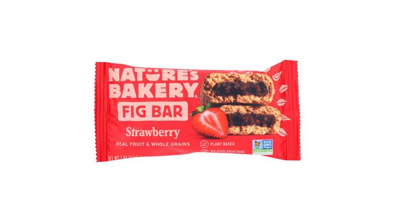 Order Nature'S Bakery Stone Ground Whole Wheat Fig Bar, Strawberry food online from Route 7 Food Mart store, Norwalk on bringmethat.com